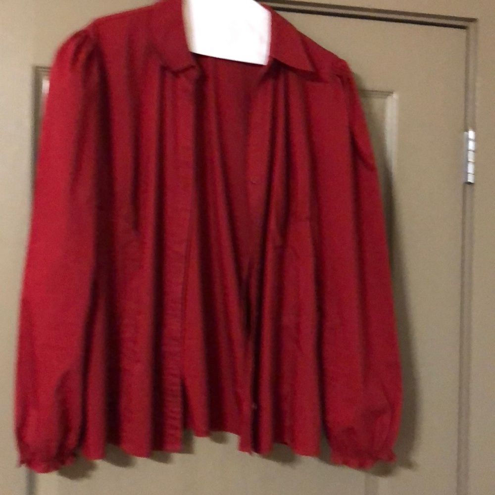 East Fifth XL Cranberry blouse